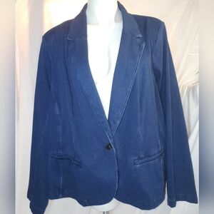 Navy Blazer SZ 26W, LANE BRYANT